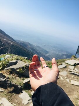 couple in the mountains