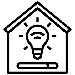 LIGHT CONTROL line icon