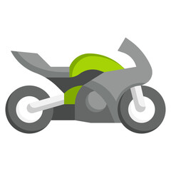 MOTORCYCLE SPORT flat icon
