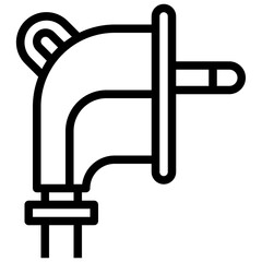 PLUG11 line icon