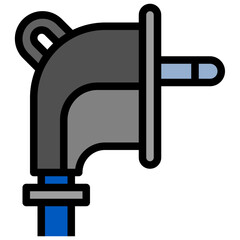 PLUG11 filled outline icon