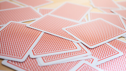 Playing cards on the desk_01
