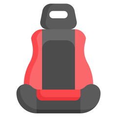 CAR SEAT flat icon