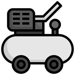 AIR PUMP Filled Outline