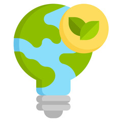 LIGHT BULB flat icon