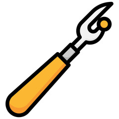 SEAM RIPPER Filled Outline