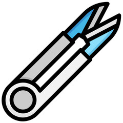 THREAD CLIPPER Filled Outline