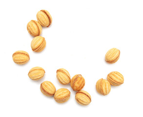 Cookies nuts with condensed milk