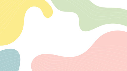 Hello Spring hand sketched background. vintage lettering banner poster template background