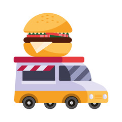 hamburger truck fast food