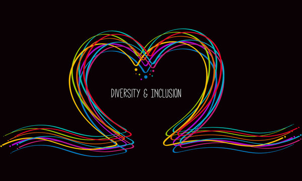 Inclusion And Diversity Infographic Vector Set, Social And Cultural Inclusion Diversity