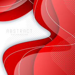 Colorful liquid and geometric background with fluid gradient shapes