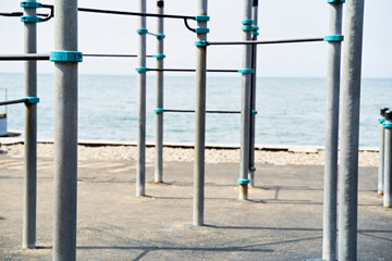 playground in the beach