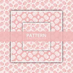 pink background with a seamless pattern design template for your graphic design work.