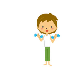 ダンベル　運動