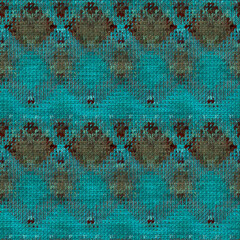 Seamless colorful Knitted fabric texture. Knit pattern background.