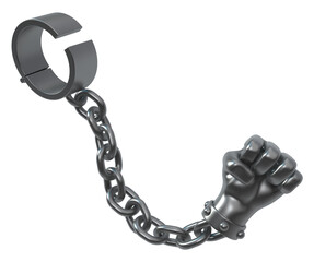 Fist Metal Shackle Chain