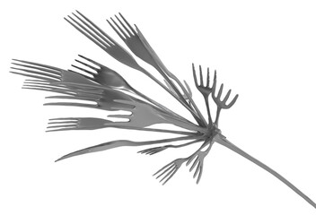 Fork Splitting Clone Branch Abstract