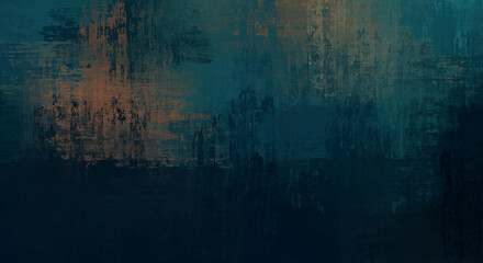 Background with crossed wild brush strokes. Colorful and vibrant illustration. Painted art. Creative abstract painting.