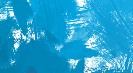 Abstract background of colorful brush strokes. Brushed vibrant wallpaper. Painted artistic creation. Unique and creative illustration.