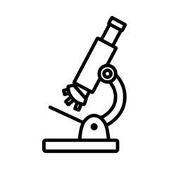 School Microscope Icon