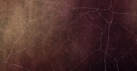 Cracked grunge background. Wallpaper with cracks and stains. Colorful scratched template. Texture and elements for your design. Gothic wall with distressed pattern.