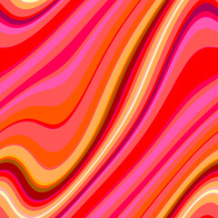 Colorful seamless stripes pattern. Abstract surface background. Stylish colors wallpaper. Retro bright minimalist material. Textile print. Decorative motif.