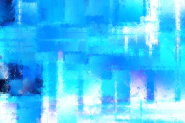 Modern art. Colorful contemporary artwork. Color strokes of paint. Brushstrokes on abstract background. Brush painting. Unique wall art.