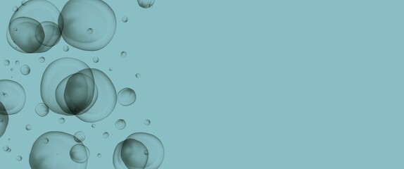 abstract background with bubbles