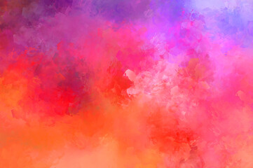 Artistic vibrant and colorful wallpaper.Brushed Painted Abstract Background. Brush stroked painting.