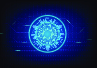 vector technology creative advertising flyer newspaper news