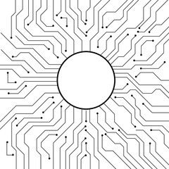 vector technology creative advertising flyer newspaper news