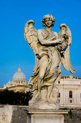 Fototapeta na wymiar europe, italy, rome, vatican and angel