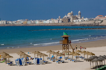 beach Playa de la Victoria, cadiz, Andalucia, Spain © charles