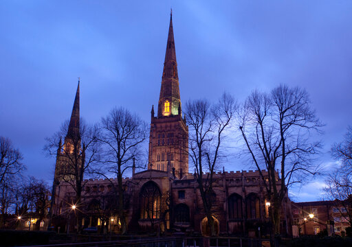 UK, Coventry, West Midlands, Holy Trinity Church
