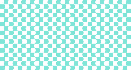 Optical illusion. Distorted chessboard