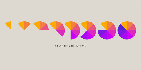 Transformation, evolution icon