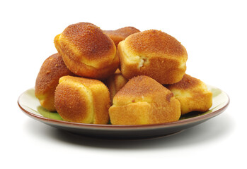 cake on a white background 