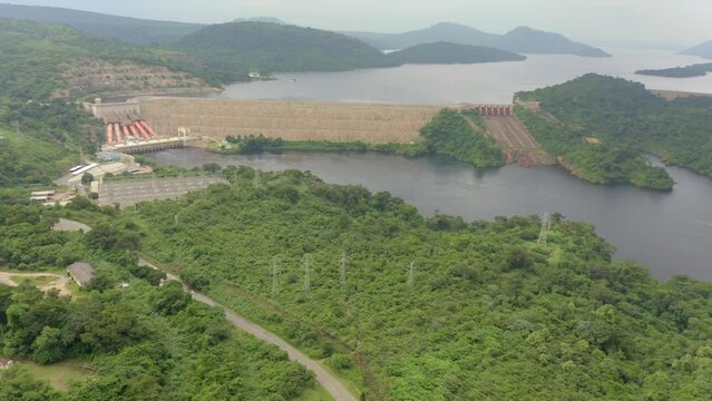 Akosombo Electricity Dam in Ghana