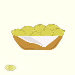 bowl of lemon