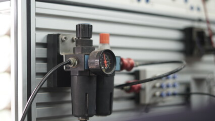 Pneumatic. Electric power station.