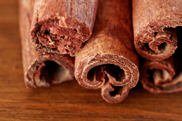 anise and cinnamon sticks scattered on the table