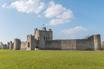 Trim Castle (Irish: Caisleán Bhaile Átha Troim) is a castle on the south bank of the River Boyne in Trim, County Meath, Ireland. It was the location of the movie Braveheart