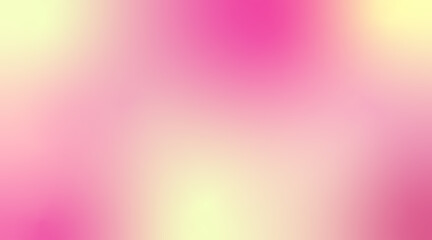 Pink and yellow colorful  vector backgrund. Soft gradient background. 