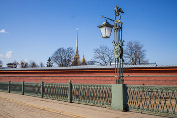 View of the Peter and Paul Fortress