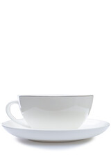 Ceramic cup for tea or coffee.