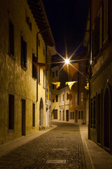 Fototapeta na wymiar Gorizia old town vertical image