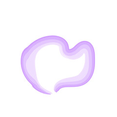 Watercolor Swirl Brushstroke Purple Violet
