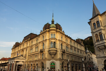 Fototapeta na wymiar Ljubljana Tourist information center