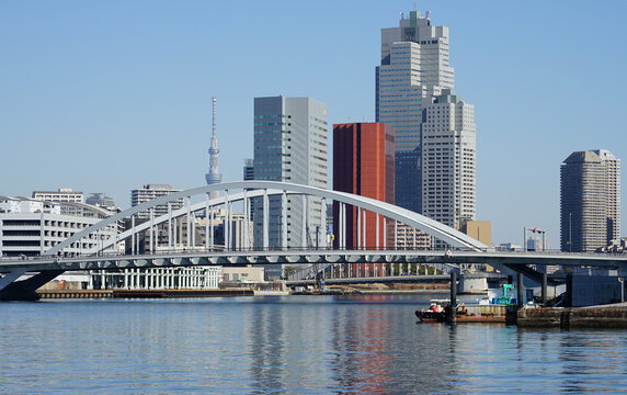 築地大橋 Bilder Bladdra Bland 409 Stockfoton Vektorer Och Videor Adobe Stock